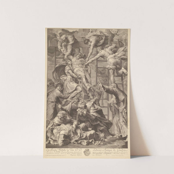 Descent from the Cross by Nicolas Dorigny