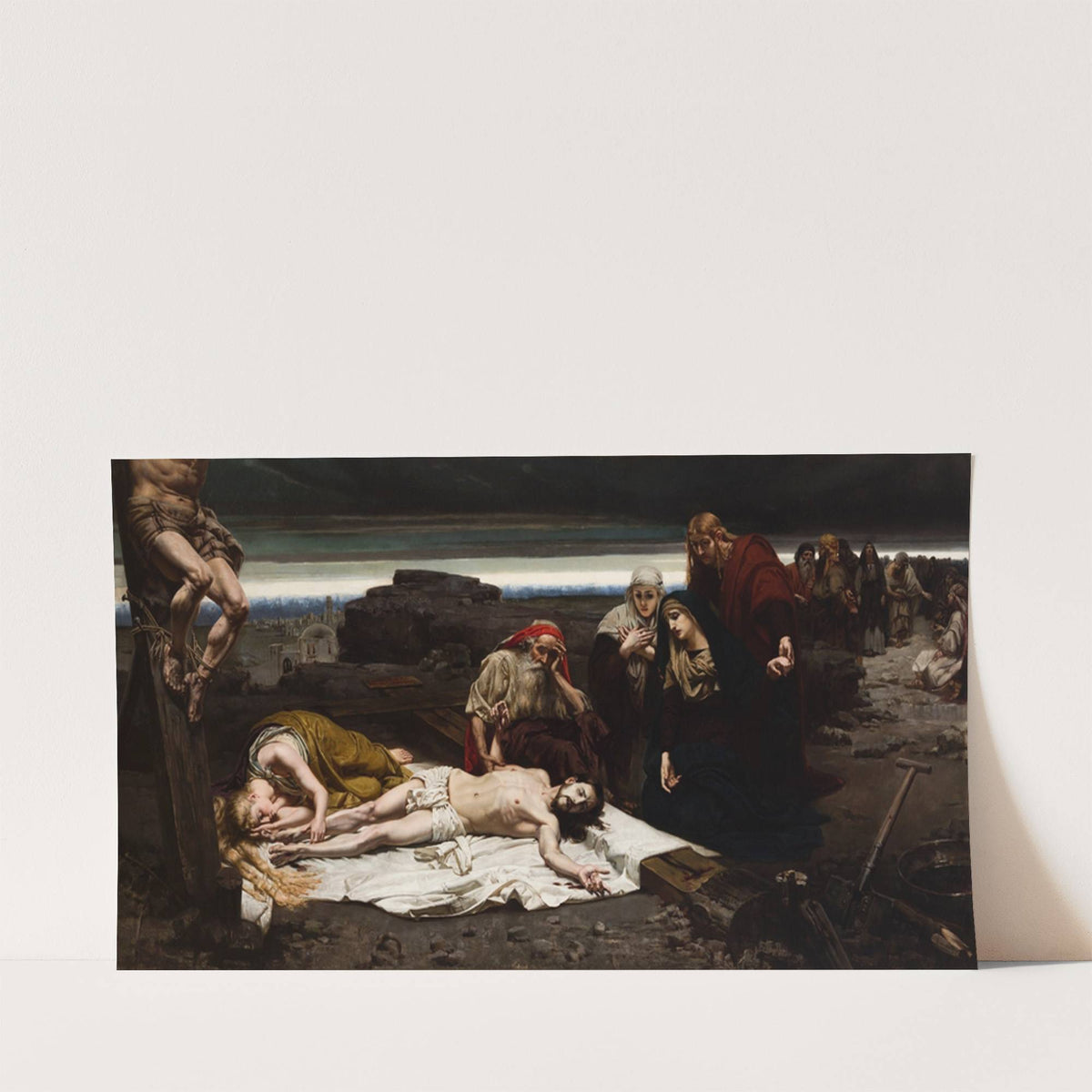Descent from the Cross (1887) by Józef Unierzyski