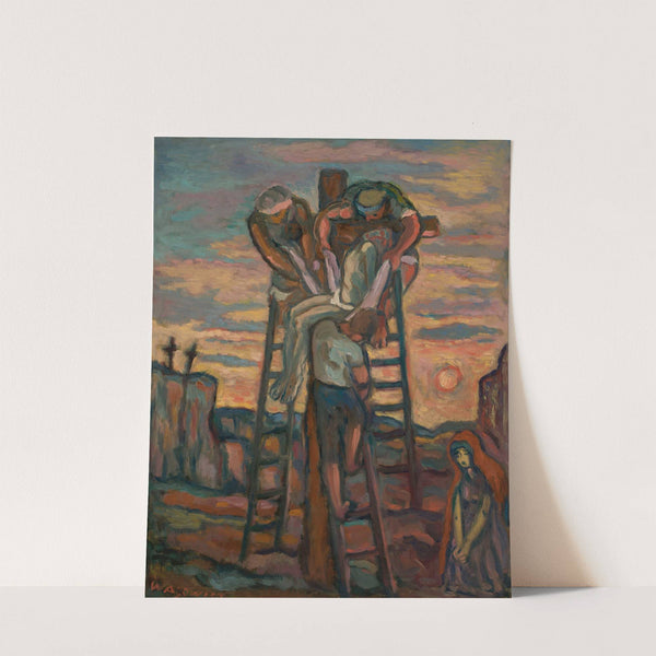 Descent from the Cross II by Wacław Wąsowicz