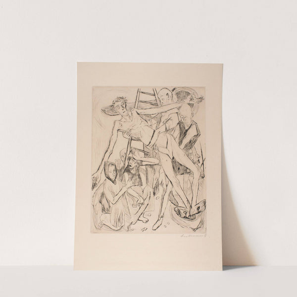 Descent from the Cross, plate 11 from the portfolio ‘Faces’ (1918) by Max Beckmann