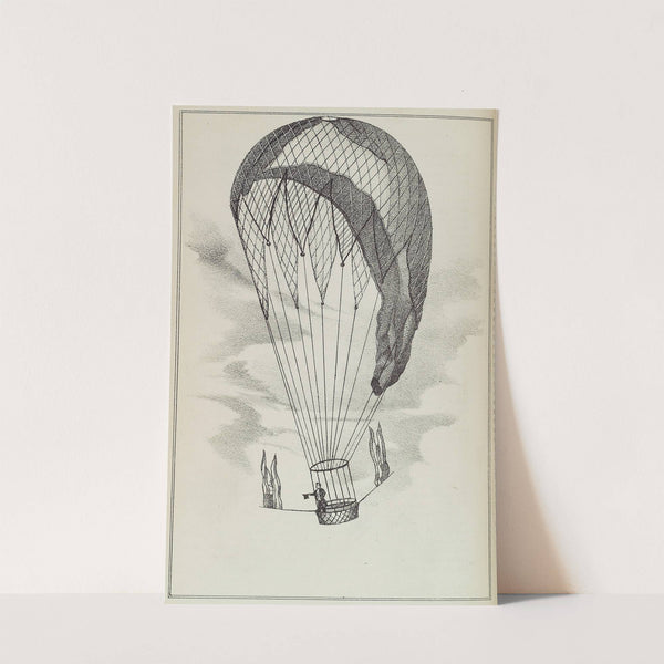 Descent near Philadelphia (1850) by P.S. Duval & Son.