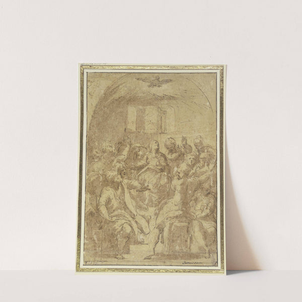 Descent of the Holy Spirit by Parmigianino