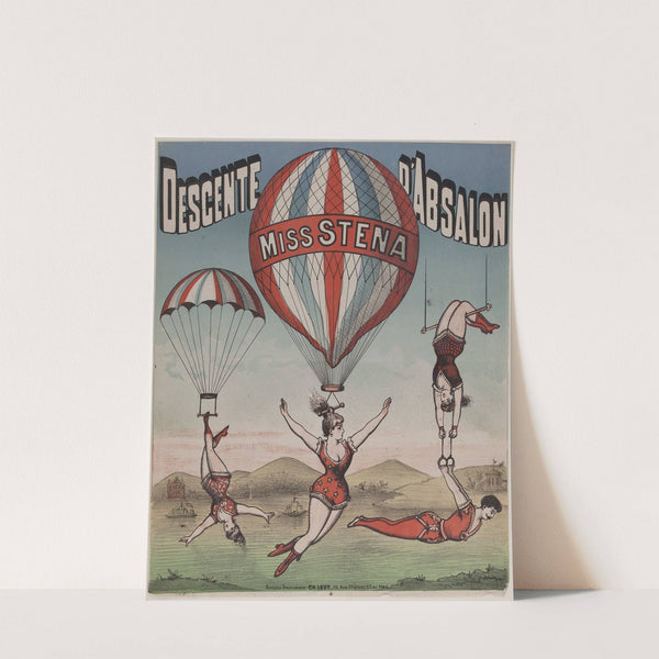 Descente D’Absalon Miss Stena (1882-1888) by Imp. Charles Lévy