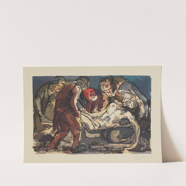 Descente de croix (1839) by Jules Chadel