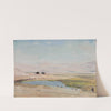 Desert near the Dead Sea. From the journey to Palestine (1901) by Jan Ciągliński