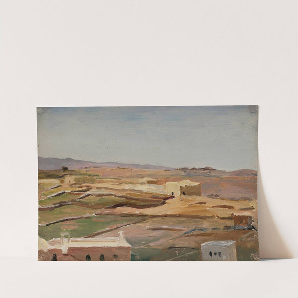 Desert – Ramallah. From the journey to Palestine by Jan Ciągliński