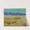 Desert Scene with Mountains by Arthur Wesley Dow
