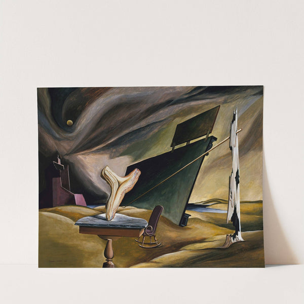 Deserted Landscape (1937) by Malcolm Roberts