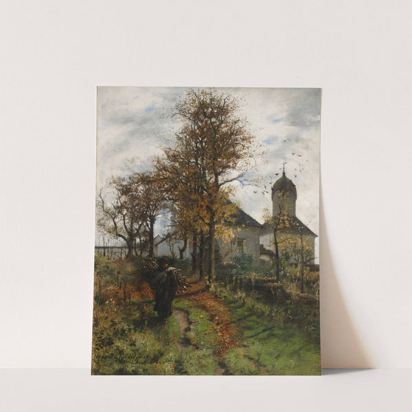 Deserted Presbytery (1888) by Adam Chmielowski