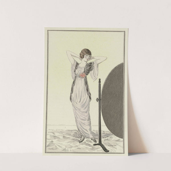 Deshabillé de Mousselin. (1912) by Fernand Siméon