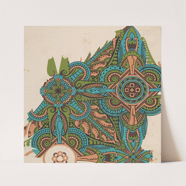 Design drawing (ca. 1883) by Christopher Dresser