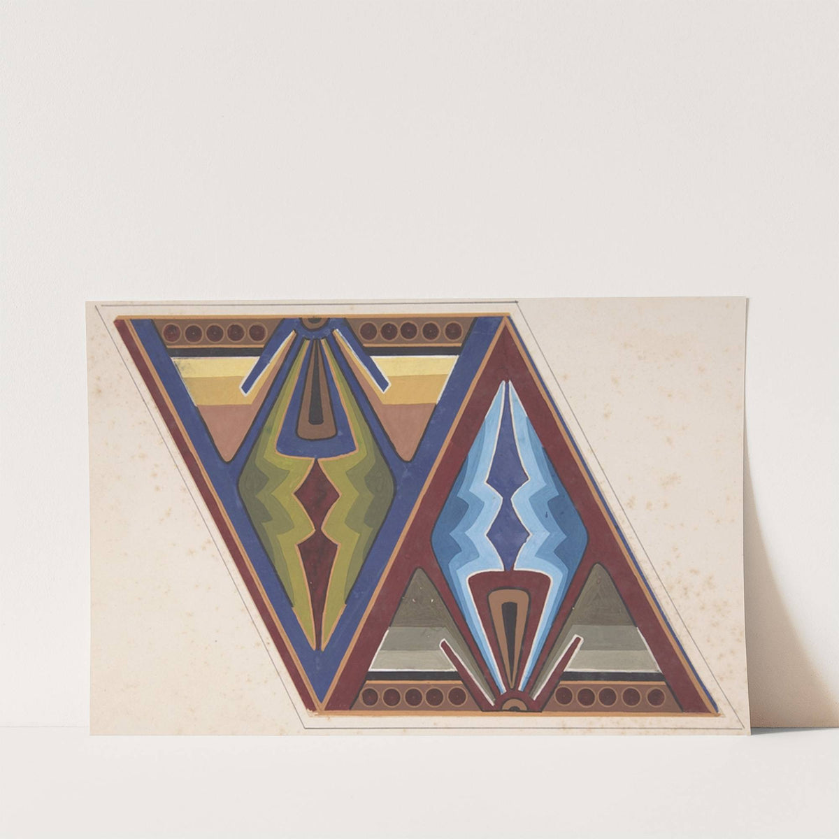 Design drawing by Christopher Dresser