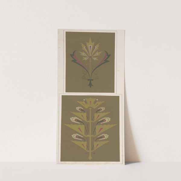 Design drawing by Christopher Dresser