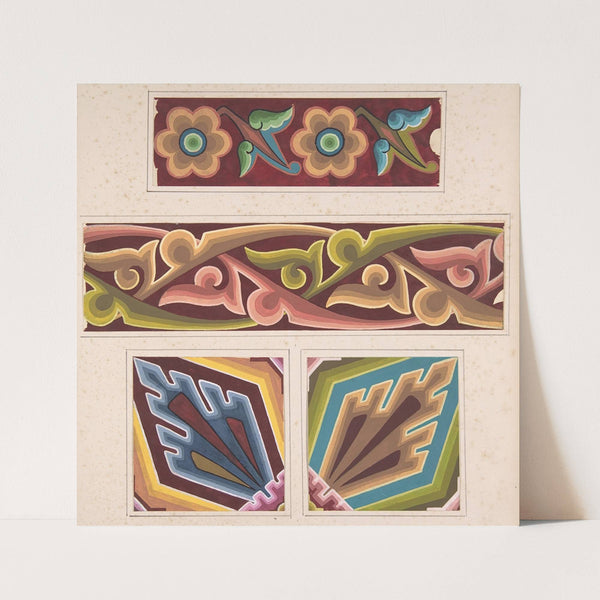 Design drawing (ca. 1883) by Christopher Dresser