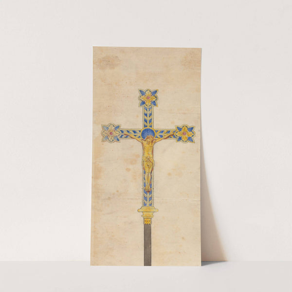 Design executed for Jones and Willis, metal and wood-workers and church furniture manufacturers of Birmingham and London by George Edmund Street
