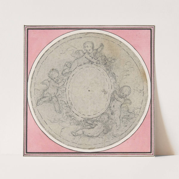 Design for a Box-Lid by Hubert-François Gravelot