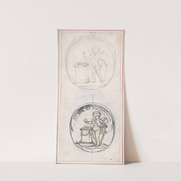 Design for a Box-Lid by Hubert-François Gravelot