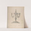 Design for a Candelabra by Heinrich Jauner