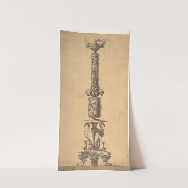 Design for a Candelabrum by Edgar George Papworth Sr.