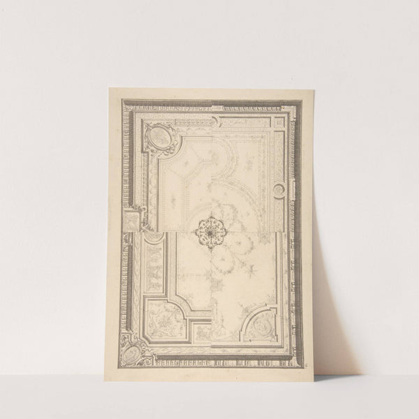 Design for a ceiling by Jules-Edmond-Charles Lachaise