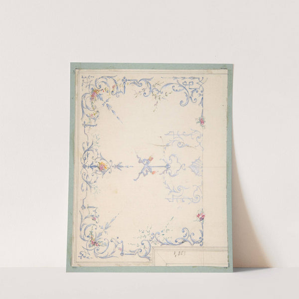 Design for a ceiling by Jules-Edmond-Charles Lachaise