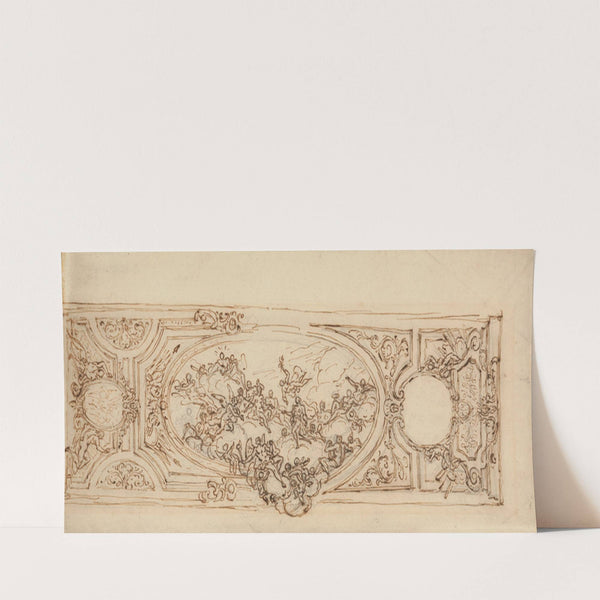 Design for a Ceiling. by Sir James Thornhill