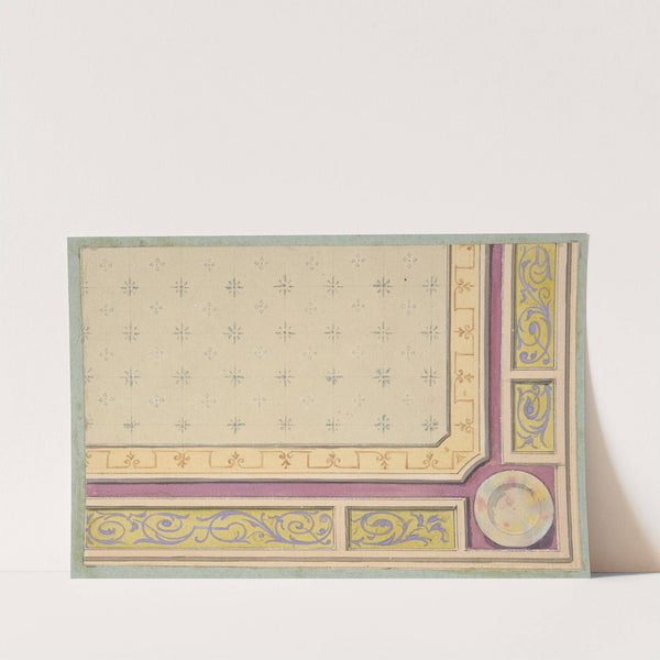 Design for a ceiling by Jules-Edmond-Charles Lachaise