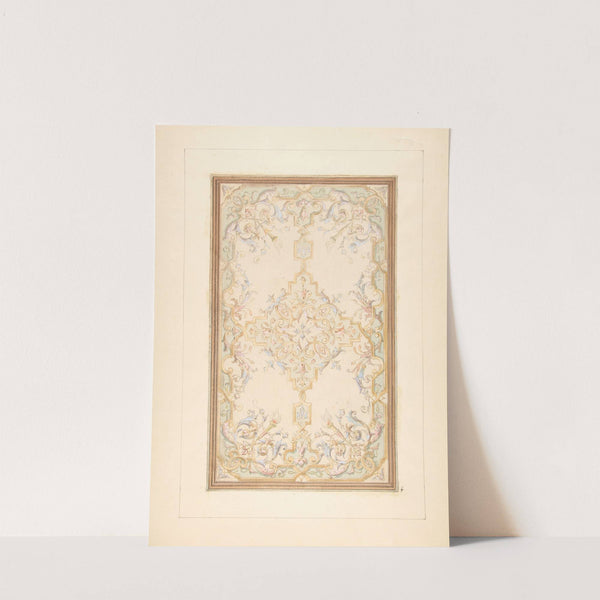 Design for a ceiling by Jules-Edmond-Charles Lachaise