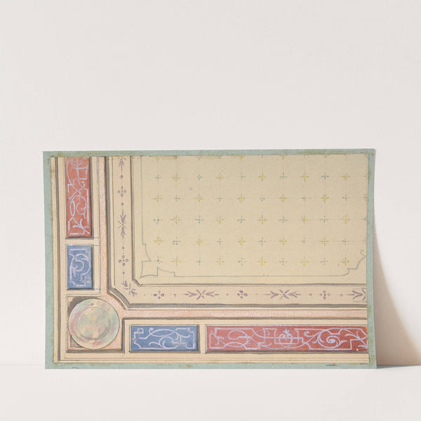 Design for a ceiling by Jules-Edmond-Charles Lachaise