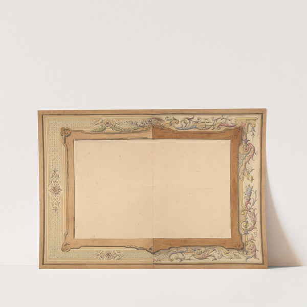 Design for a ceiling by Jules-Edmond-Charles Lachaise