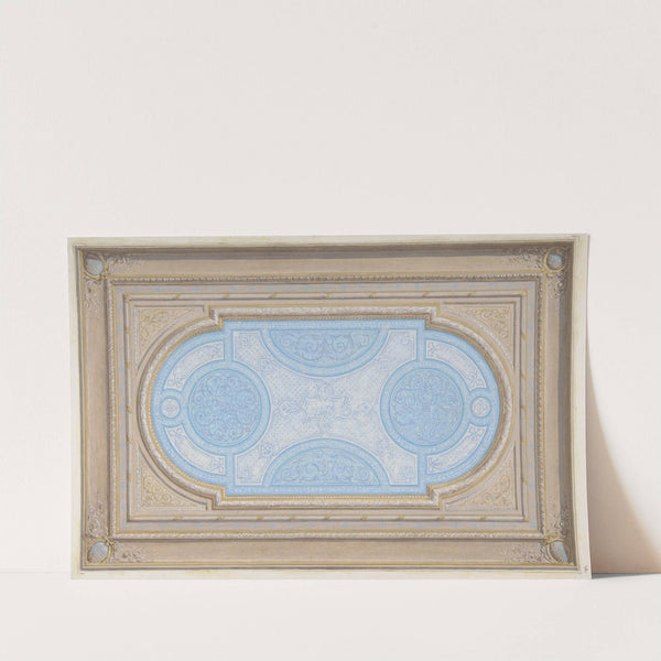 Design for a ceiling painted in filagree designs by Jules-Edmond-Charles Lachaise