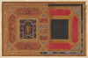 Design for a ceiling painted with grotesque motifs