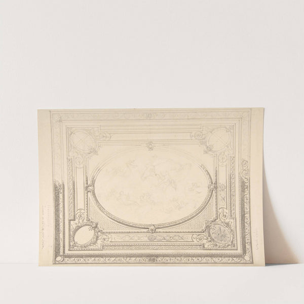 Design for a ceiling; the Grand Salon by Jules-Edmond-Charles Lachaise