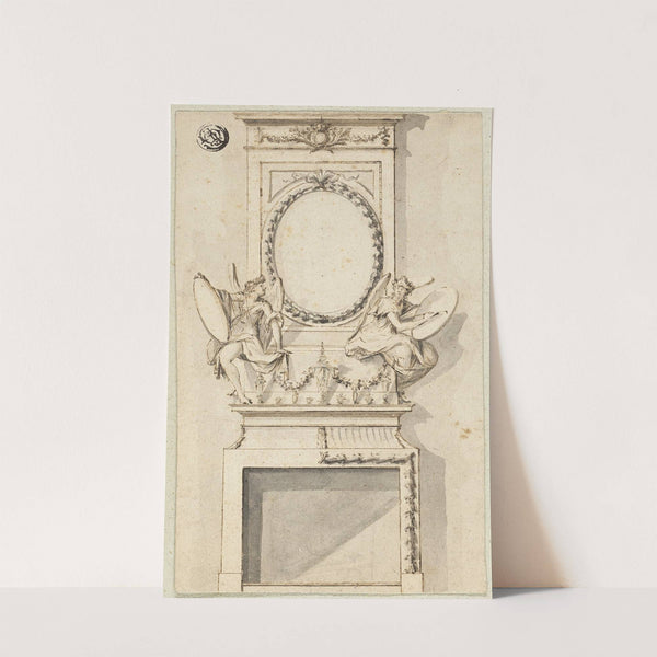 Design for a Chimney Piece by Charles Alfred Stothard