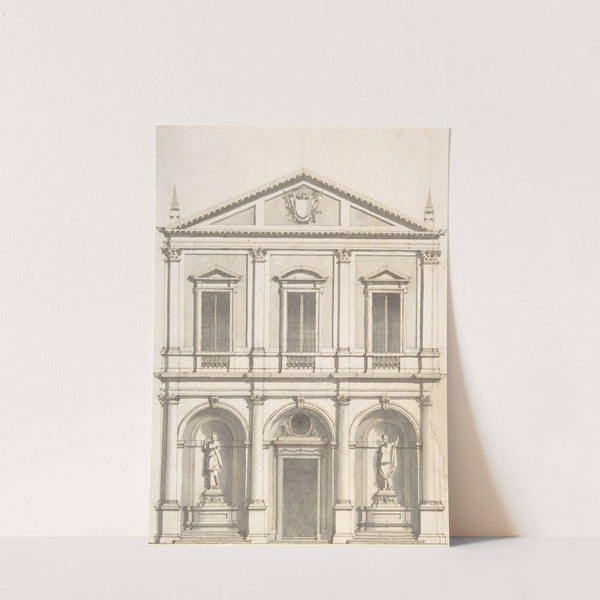 Design for a Church Façade by Giuseppe Jarmorini