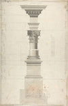 Design for a column in Roman order