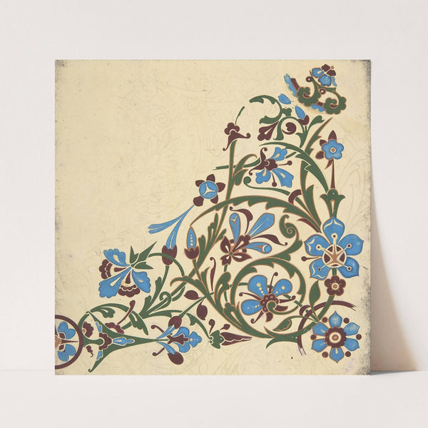 Design for a Floral Pattern (ca. 1883) by Christopher Dresser
