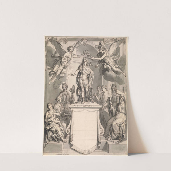 Design for a Frontispiece by Antoine Dieu