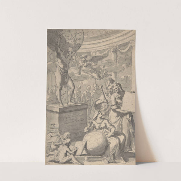 Design for a Frontispiece of a Title Page by Gerard de Lairesse