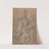 Design for a Funeral Monument (c. 1767) by François Boucher