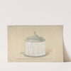 Design for a Glass Box with a Silver Base and Cover by George Richards Elkington