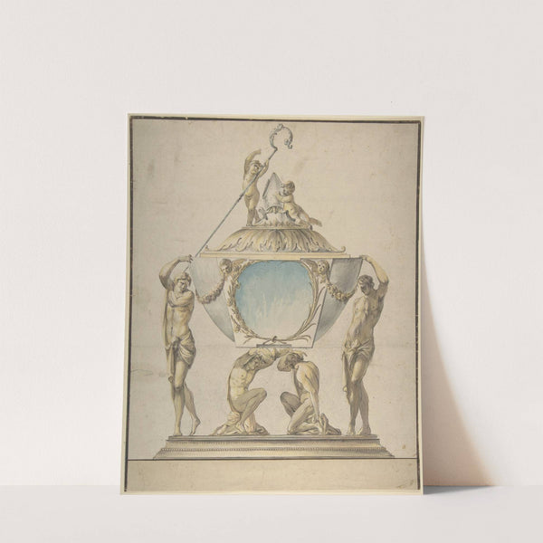 Design for a Gold and Silver Bishop's Reliquary by Luigi Valadier