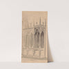 Design for a Gothic Screen by Augustus Pugin