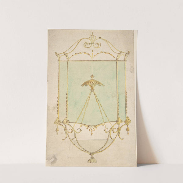Design for a Hall Lantern, Elevation (mid-18th–early 19th century) by James Wyatt