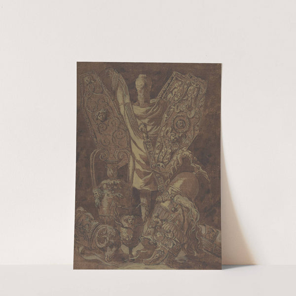 Design for a Military Trophy by Jean-Jacques Lagrenée