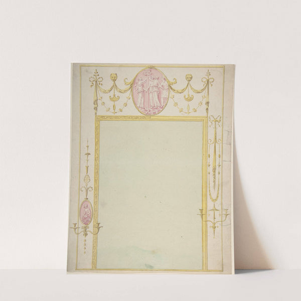 Design for a Mirror (mid-18th–early 19th century) by James Wyatt