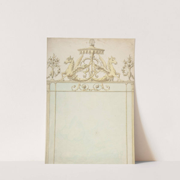 Design for a Mirror (mid-18th–early 19th century) by James Wyatt
