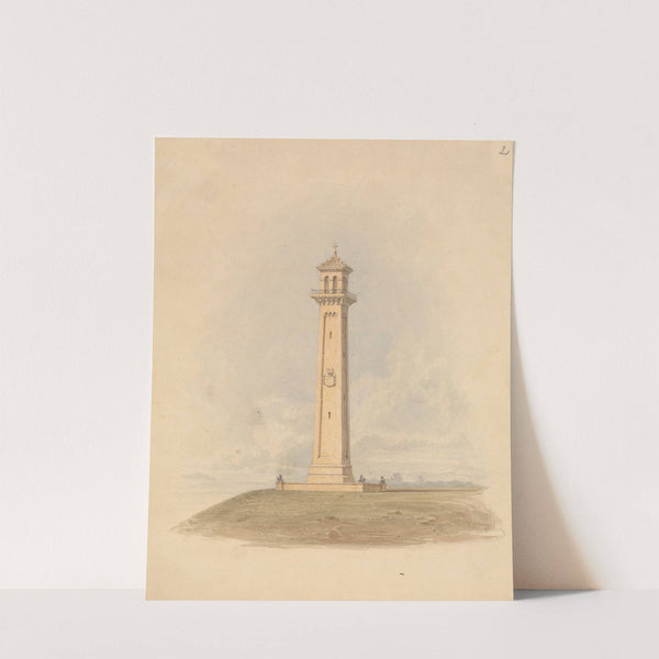 Design for a Monument by Lewis Vulliamy