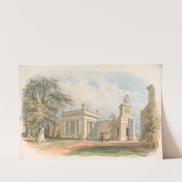 Design for a Park Gateway by Edward Blore