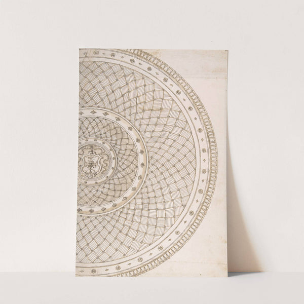 Design for a platter by Erasmus Hornick